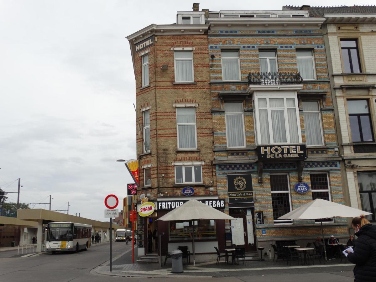 Hotel De La Gare Aalst Exterior foto